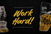 Blackdaws - Rough Handwritten Font, a Handwritten Font by Subectype Studio (Thumbnail 6 of 12)