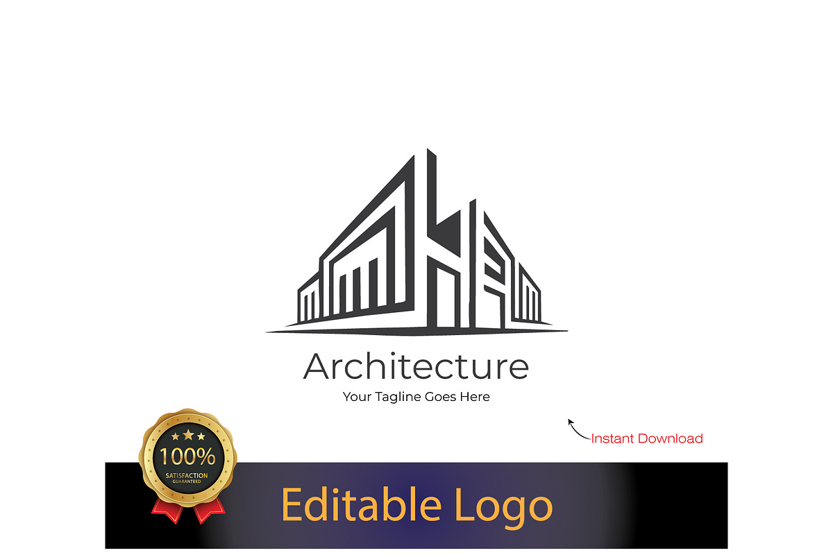 Modern Architecture Logo Template, a Branding & Logo Template by YUDesignStore (Photo 2 of 8)