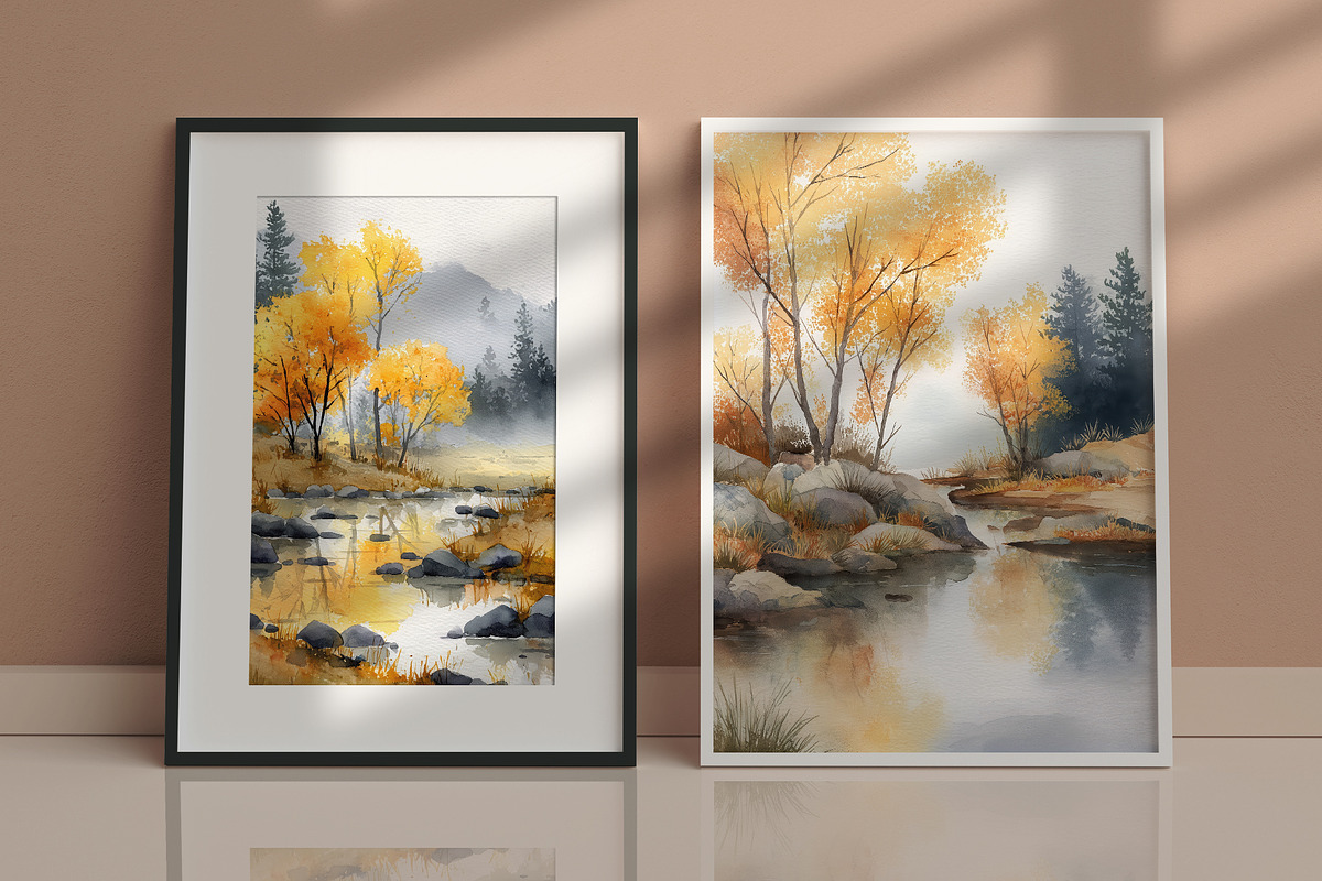 Watercolor Nature Illustration, a Decorative Illustration by Housui Patterns (Photo 9 of 9)