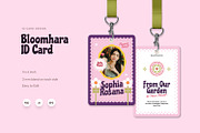 Bloomhara - ID Card, a Card Template by Fannan Studio (Thumbnail 1 of 3)