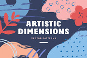 Artistic Abstract Patterns, a Pattern Graphic by pixelbuddha.net (Thumbnail 1 of 9)