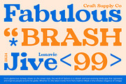 Lunavie – Bold Serif, a Serif Font by Craft Supply Co. (Thumbnail 2 of 8)