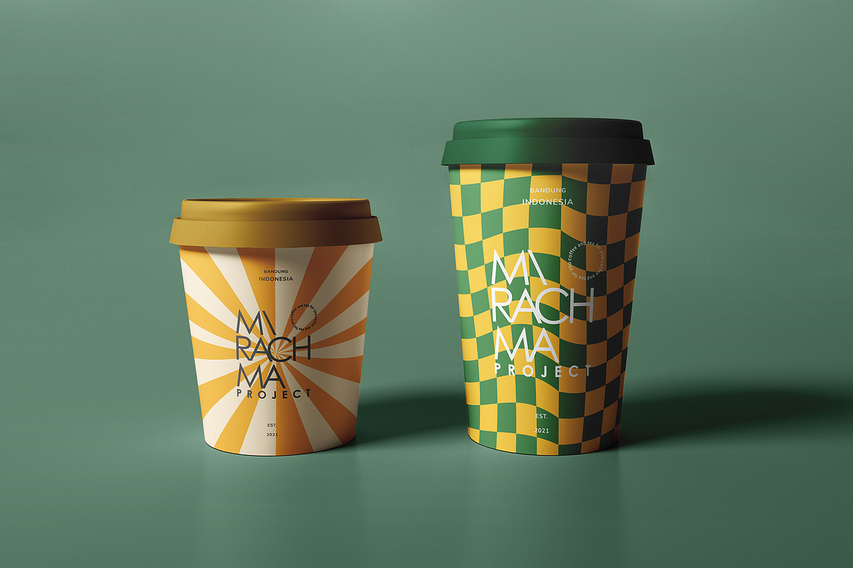 Takeaway Paper Cup Mockup, a Cups & Container Mockup by Mirachma Project (Photo 4 of 8)