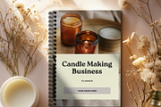 CANDLE MAKING BUSINESS PLANNER, a Brochure Template by Daring Digies (Thumbnail 2 of 10)