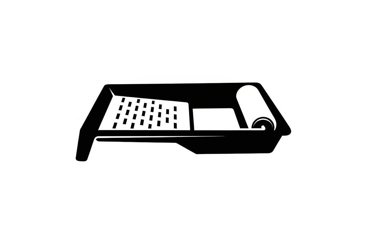 Paint Roller Tray Icon Silhouette, an Icon by hafijul (Photo 9 of 10)