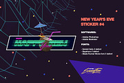 80's Stickers - christmas|newyear, a Branding & Logo Template by Sonnyfive (Thumbnail 10 of 10)
