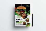 Special Burger Menu Template, a Flyer Template by obayes (Thumbnail 4 of 5)