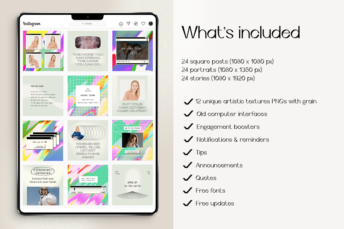 Instagram Colorful Template & Quotes, a Social Media Template by Bonumo (Photo 13 of 15)
