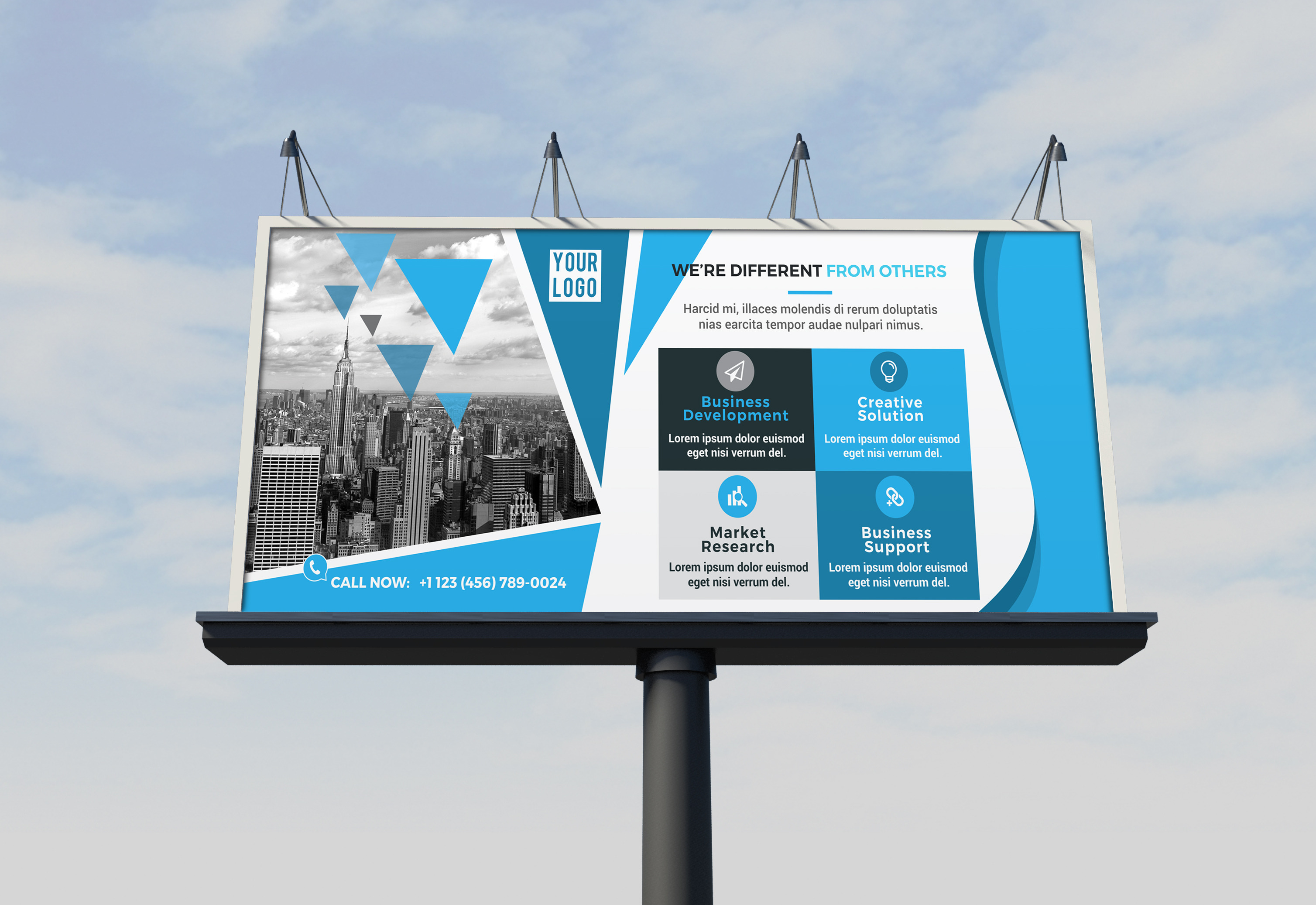 Billboard Template, a Flyer Template by Cristal Pioneer