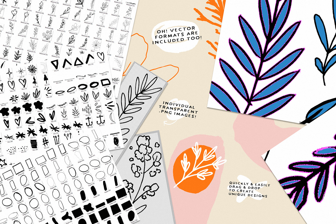 Doodlings - The Botanical Edition, an Object Graphic by Tom Chalky (Photo 2 of 16)