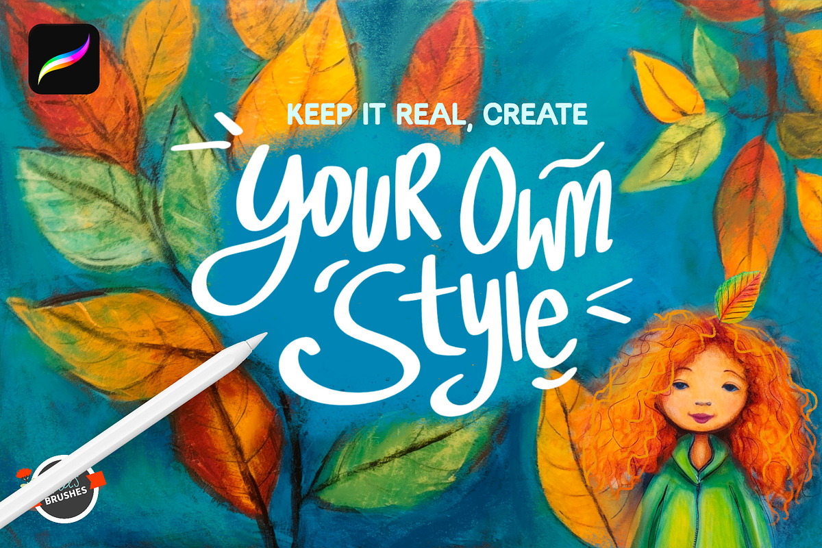 Perfect Pro Pastels For Procreate, a Brush Add-On by Mels Brushes (Photo 3 of 5)
