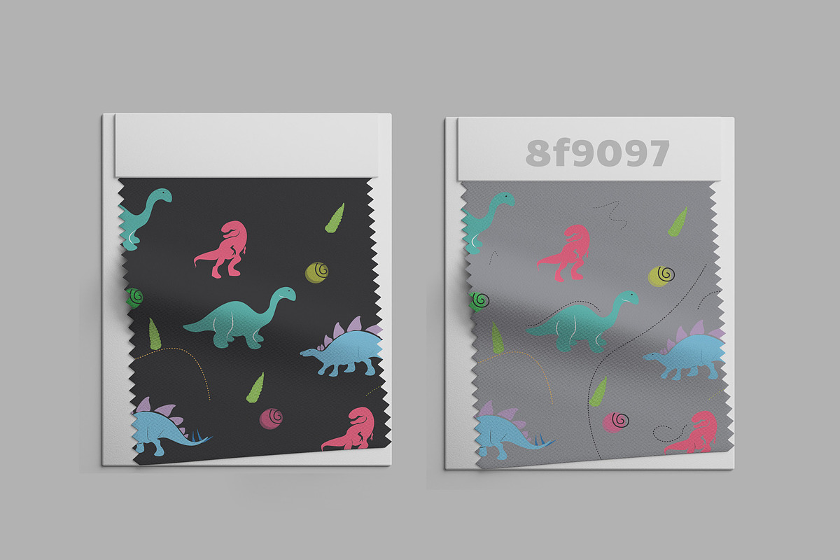 dinosaur pattern for kids, a Pattern Graphic by Asfacute (Photo 10 of 12)