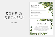 Sunny forest – wedding invitations, an Invitation Template by Helen Halik art (Thumbnail 3 of 10)