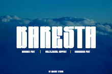 Baresta - Round & Tall Font