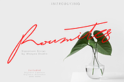 Roumites | Signature Script, a Handwritten Font by Mozyen Studio (Thumbnail 1 of 11)