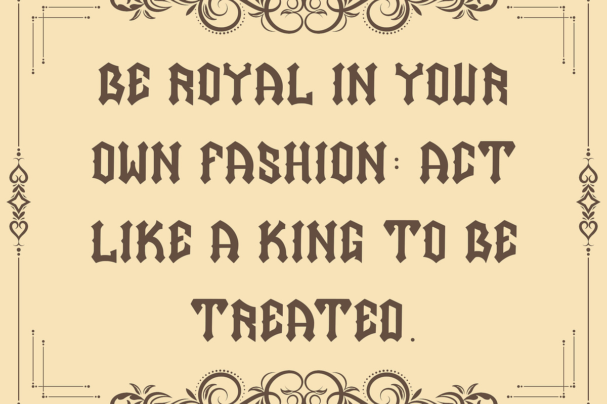 FantasySquad - Blackletter Font, a Symbol Font by AQR Studio (Photo 9 of 10)