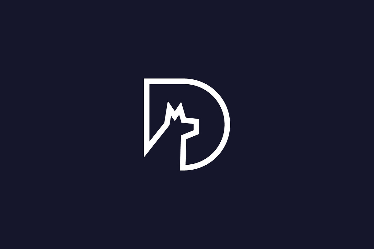 Letter D Dog Logo, a Branding & Logo Template by Abir Hossain Waffi (Photo 4 of 4)