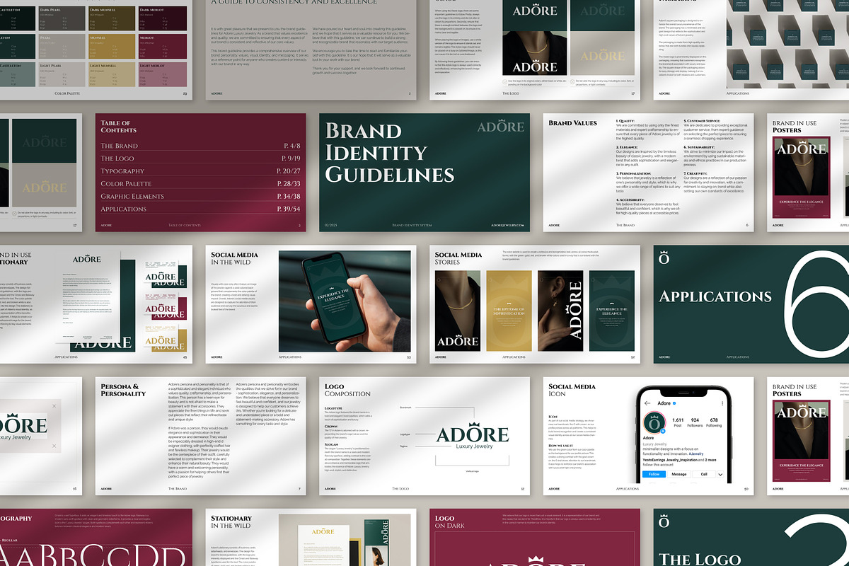 Brand Guidelines Template, a Presentation Template by Typefool's Shop (Photo 10 of 11)