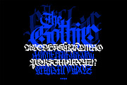Gothic font 010, a Blackletter Font by GeekClick (Thumbnail 13 of 24)