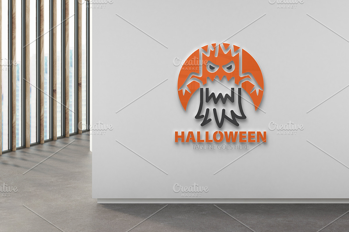 Halloween Logo Version 3, a Branding & Logo Template by Josuf Media (Photo 3 of 4)