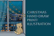 Winter vibe, a Decorative Illustration by Volha (Thumbnail 1 of 4)