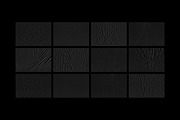 Black Crumpled Paper Textures, a Texture Graphic by pixelbuddha.net (Thumbnail 2 of 7)