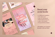 Nail Salon Canva Instagram Story, a Social Media Template by prajapixels (Thumbnail 2 of 6)