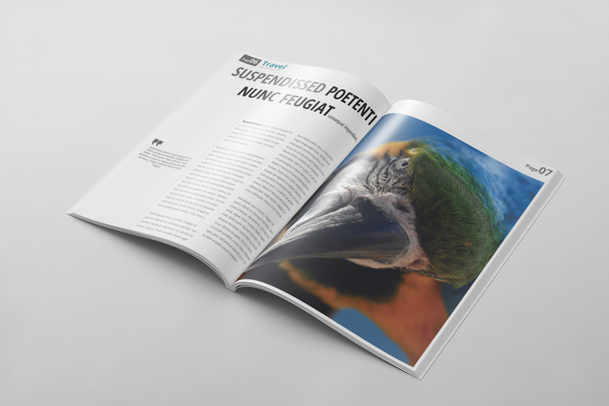 Magazine Template 40, a Magazine Template by pmvch (Photo 5 of 30)