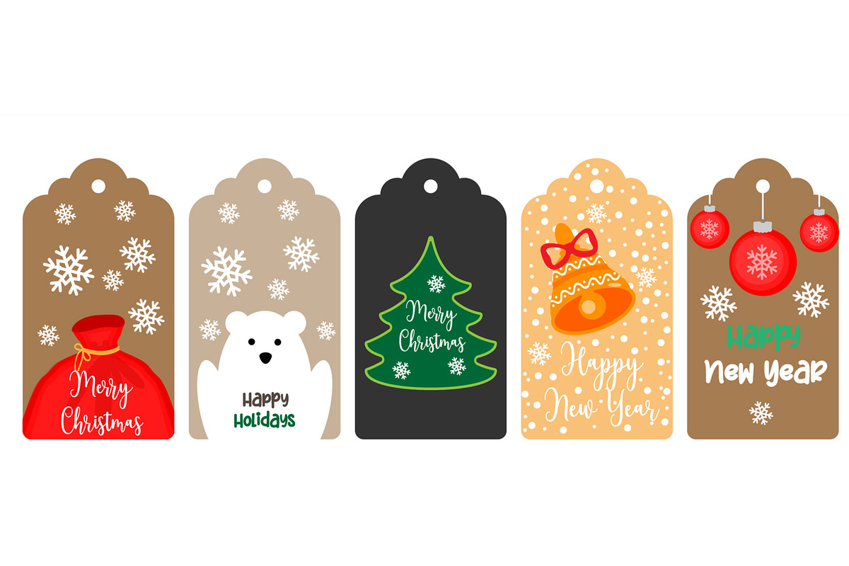 Christmas Labels, a Decorative Illustration by Believe Creatives (Photo 2 of 4)
