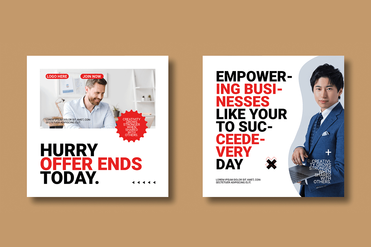 Creative Workshop Social Media Post, a Social Media Template by MightyDesign (Photo 5 of 8)