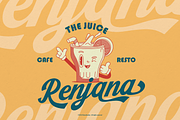 Naftaley Maryland Retro Bold Script, a Script Font by Denustudios (Thumbnail 4 of 12)