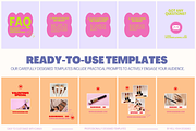 BOLD Instagram Carousel Posts, a Social Media Template by Hell Yeah Designs (Thumbnail 3 of 9)