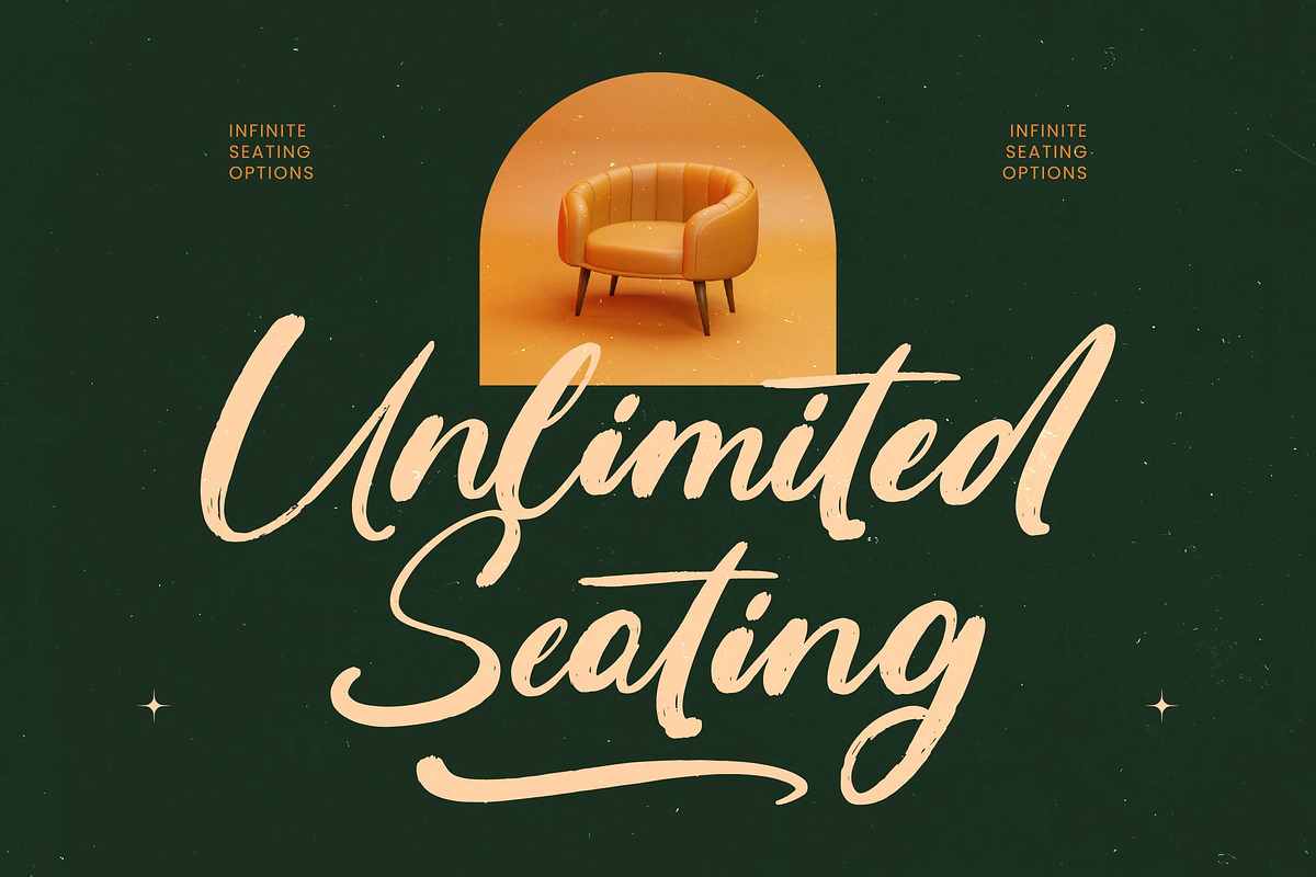 Routine Oldnight Modern Brush Font, a Script Font by Letterena Studios Script (Photo 14 of 20)