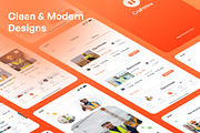 Skilled Worker Hiring Mobile App UI, an App Template by Nik Design (Thumbnail 4 of 6)