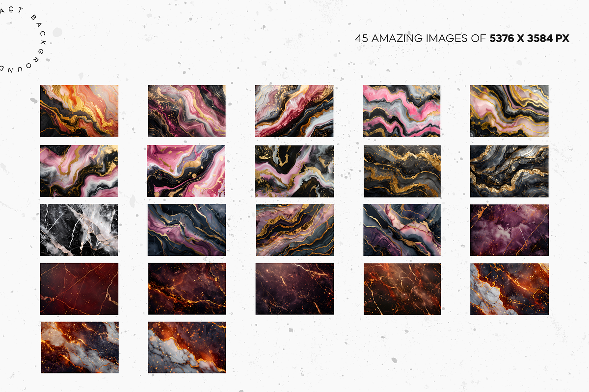 Colored Marble Elegance Textures, a Texture Graphic by Lumeno (Photo 3 of 5)