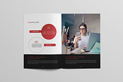 Company Profile Template WORD & INDD, a Brochure Template by Taiffco (Thumbnail 8 of 8)