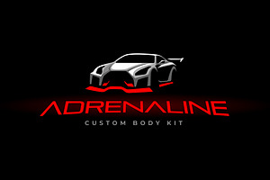 Custom Car Body Kit Logo, a Branding & Logo Template by Suhandi