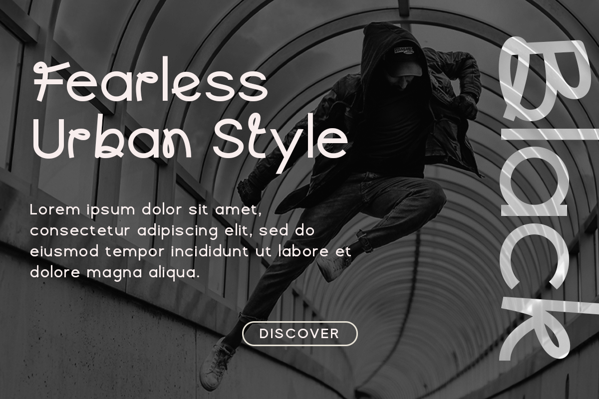 Riope - Unique Modern Logo Font, a Sans Serif Font by roomspace creative lab (Photo 6 of 11)