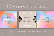Mystical Instagram Template Kit, a Social Media Template by Studio Soluna (Thumbnail 4 of 16)