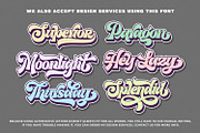 Gallantic - Vintage Retro Font, a Serif Font by Subectype Studio (Thumbnail 4 of 9)