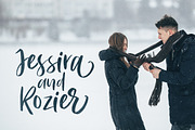 Bitter Rose - Brush Font (+TEXTURES), a Script Font by Sarid Ezra (Thumbnail 5 of 9)