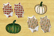 Autumn Harvest: Pumpkin & Squash, a Pattern Graphic by Elatedowl (Thumbnail 9 of 13)