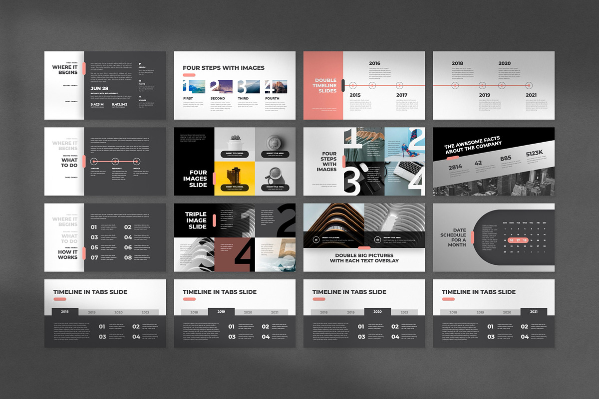 Elegant PowerPoint Template, a Presentation Template by Creathrive Design (Photo 7 of 10)