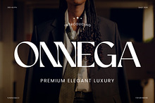 Onnega - Modern Elegant Serif Font