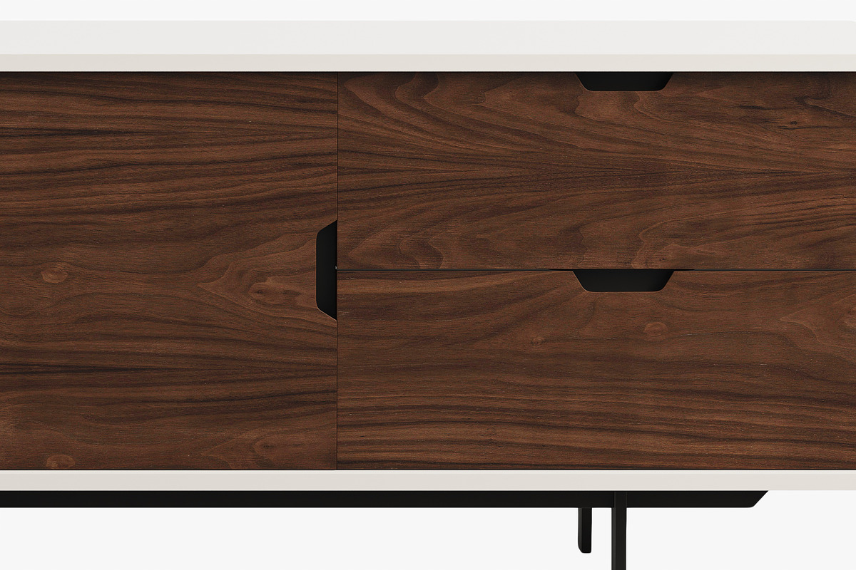 Joybird Oberlin Console Cabinet, a Furniture 3D Model by 3dmitruk (Photo 3 of 14)