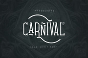 Carnival VP Slab - Latin & Cyrillic, a Slab Serif Font by VP Fonts (Thumbnail 1 of 11)