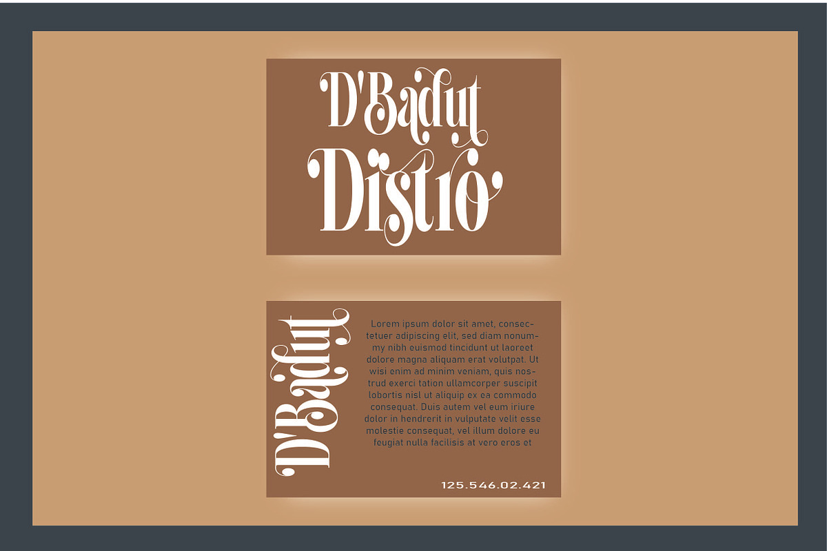 Saniyah, a Sans Serif Font by AleraStudio (Photo 4 of 7)