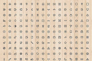 Stroke (300 + vector icons)
