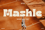 Mashle - Unique Sans Font, a Sans Serif Font by Font Liner (Thumbnail 1 of 13)