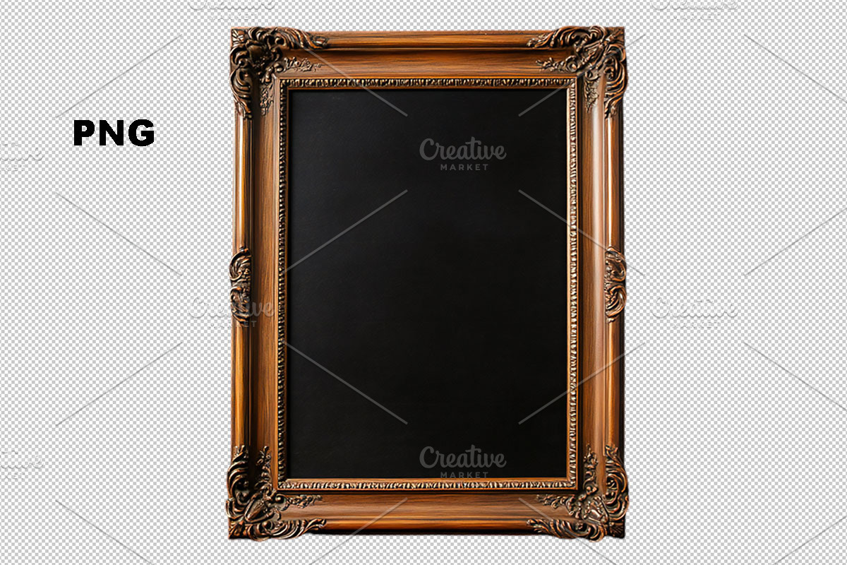 Classic Old Picture Frames, an Object Graphic by VetalStock (Photo 4 of 11)